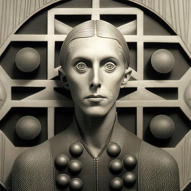 3D model Claude Cahun (STL)